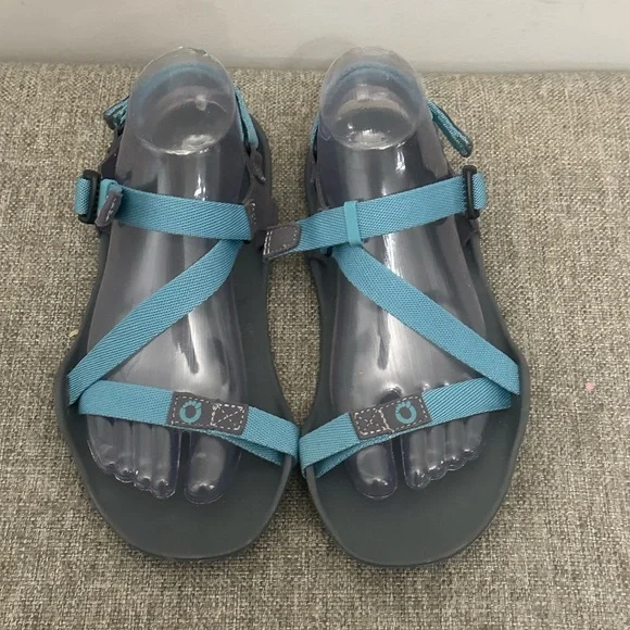 Xero Shoes Z-Trek hiking sandals Blue Size 7 - Picture 2 of 8